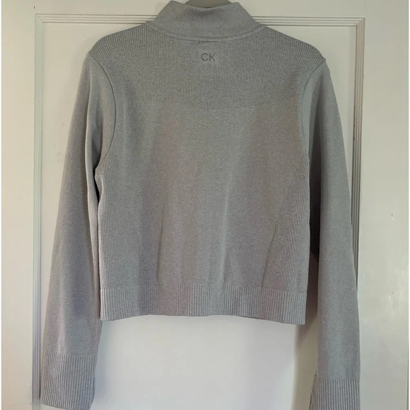 NWT Calvin Klein Performance Mock Neck Jacket - Picture 7 of 10